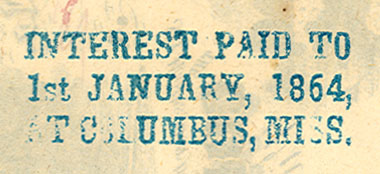Columbus Miss 1864